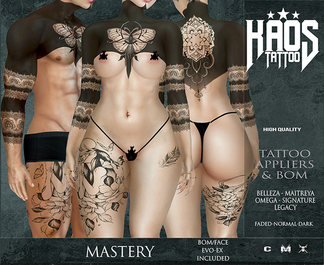 KAOS MASTERY TATTOO