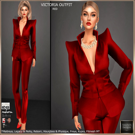 SAS - Victoria Red Outfit (MB & FM) 