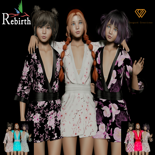 [C.C] Hiromi Kimono FatPack