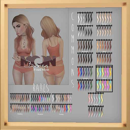 Moon. Hair // - Neons - Bones