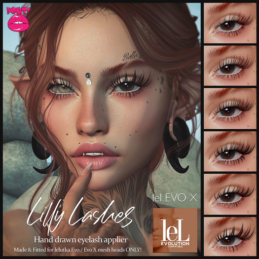 [POUT!] Lilly Lashes - Evo / X 