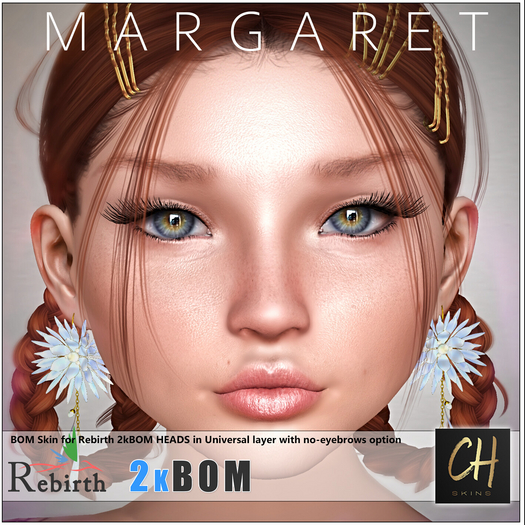[CHSkins] MARGARET GOLDEN Skin -2kBOM (add me)