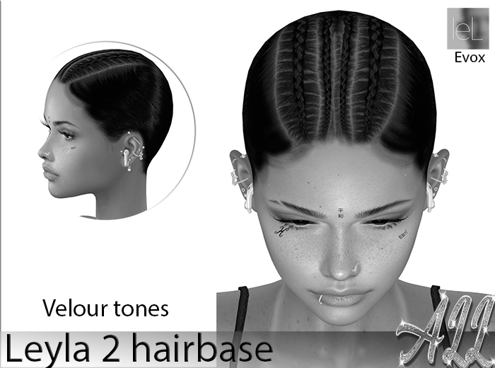Hairbase Leyla 2 [All] Evox (Velour tons) DEMO