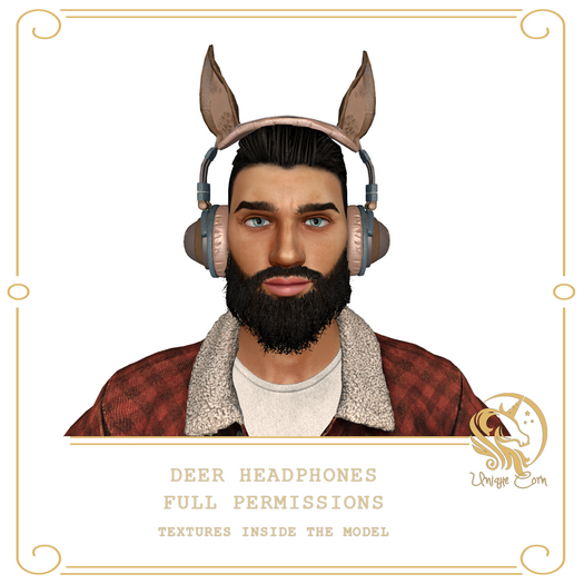 Full Perm Deer Headphones