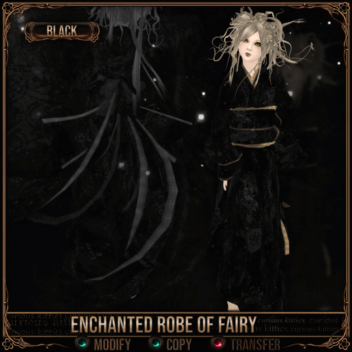 Second Life Marketplace - =^.^= Curious Kitties - Enchanted Robe of ...