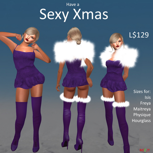 (BB design) Sexy Xmas Purple