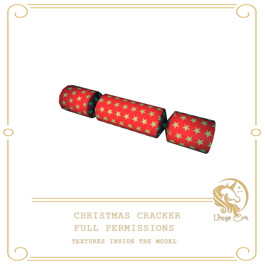 Full Perm Christmas Cracker Red