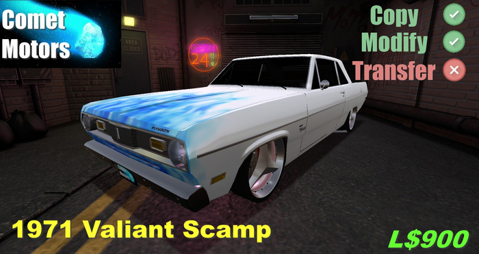 1971 Valiant Scamp tribute