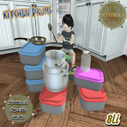 [FH] Kitchen Drum Kit