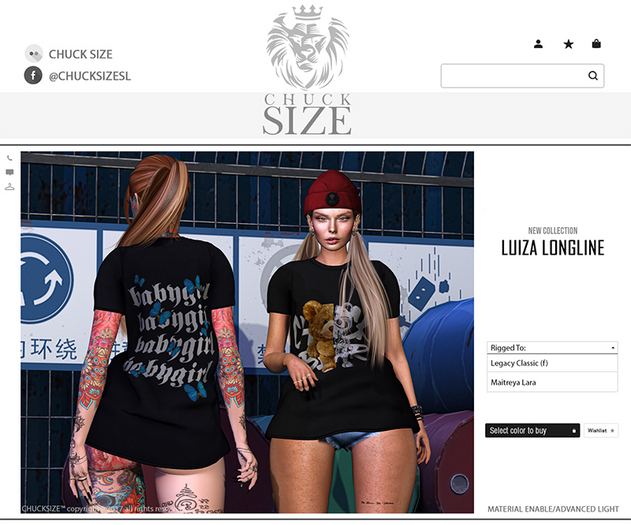 CHUCK'S LUIZA LONGLINE FATPACK