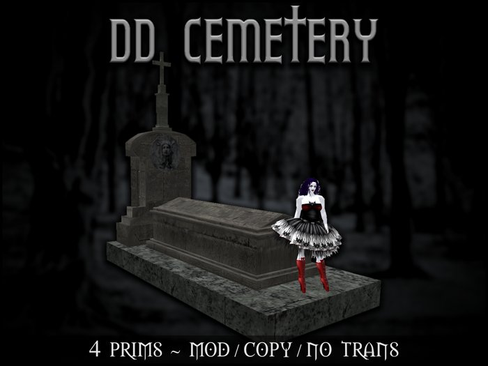 DD gift bag - Cemetery - Elaborate Grave 1