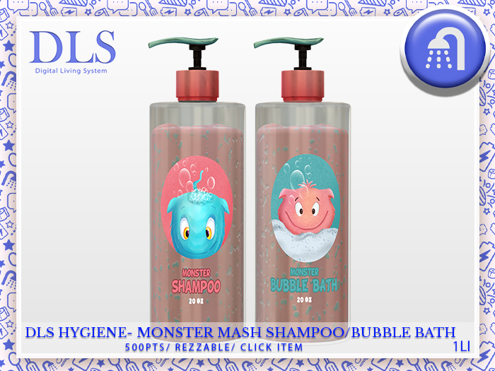 DLS Hygiene 2.0 - Shampoo & Bubble Bath (Monster Mash)