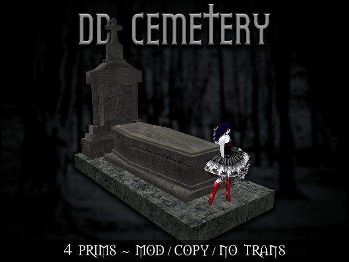 DD gift bag - Cemetery - Elaborate Grave 3