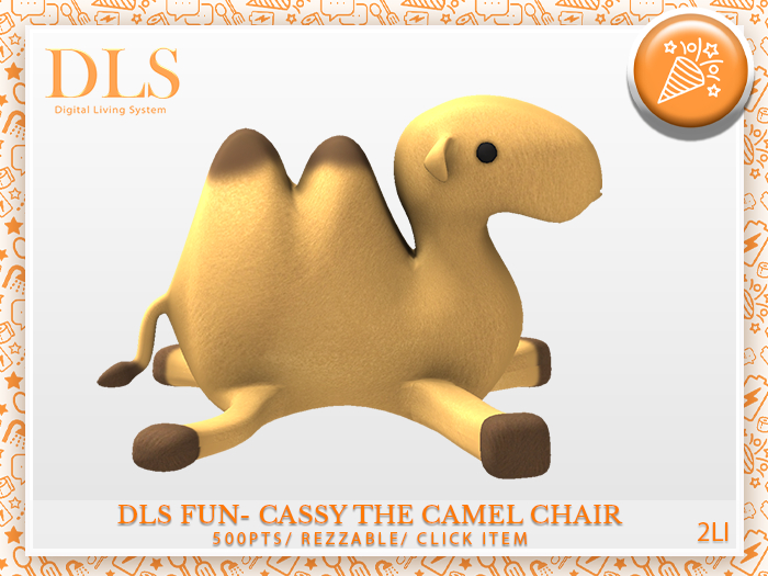 DLS Fun 2.0 - Cassy The Camel Chair