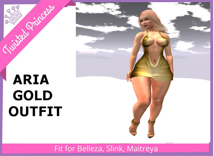 TP - Aria Gold Outfit  -   unpacker