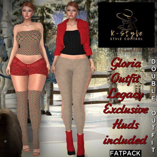 [K-Style] GLORIA OUTFIT - LEGACY EXCLUSIVE - MEGAPACK 2