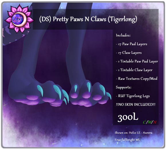 (DS) Pretty Paws N Claws (Tigerlong)