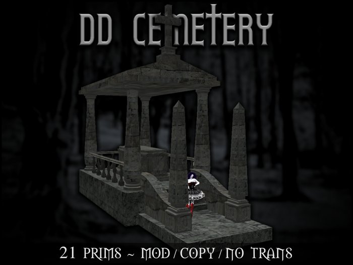 DD gift bag - Cemetery - Elaborate Tomb 7