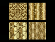 *6KW* FULL PERM Textures (Seamless Luxury Gold)