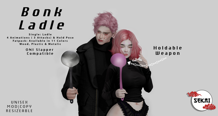 +SEKAI+ Bonk Ladle - Bronze Metal