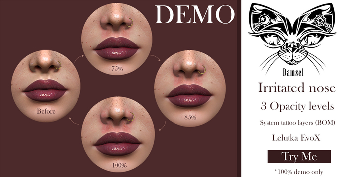 Damsel Irritated nose DEMO