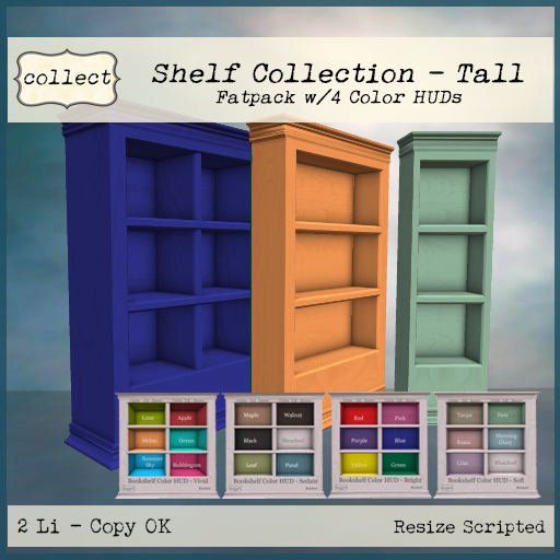 Shelving Collection -Tall - Fatpack { collect }