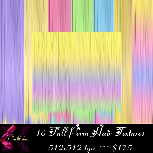 *PCz* Easter Hair Textures
