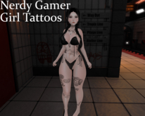 Gamer Girl Tattoos (BOM)