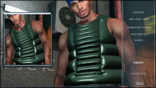 R2A-PUFFER VEST GREEN