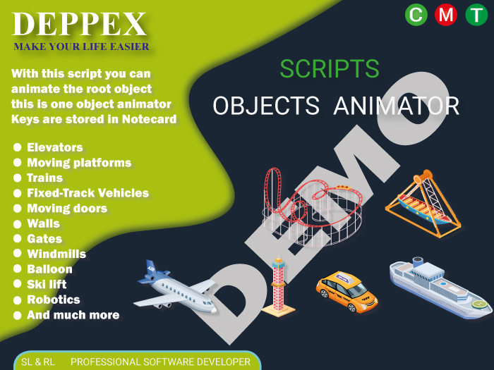 { Deppex } Objects Animator demo