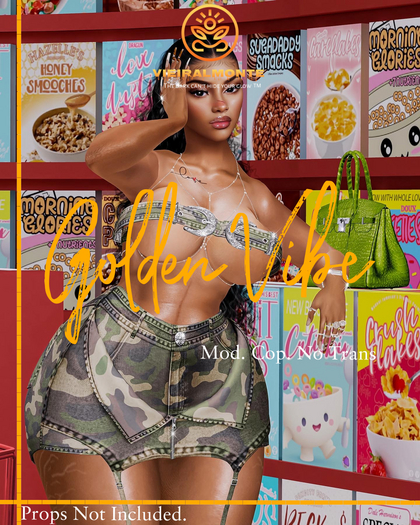 [V] 'GOLDEN VIBE' POSE