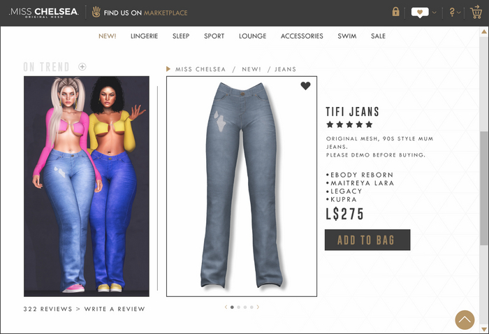 .miss chelsea. Tifi Jeans Vintage