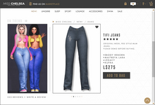 .miss chelsea. Tifi Jeans Petrol