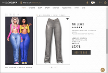 .miss chelsea. Tifi Jeans Grey