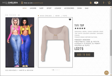 .miss chelsea. Tifi Top Creme