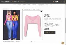 .miss chelsea. Tifi Top Pink