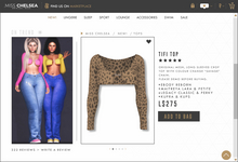 .miss chelsea. Tifi Top Leopard