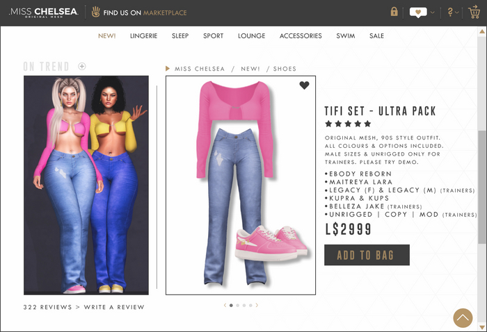 .miss chelsea. Tifi Set - Ultra Pack