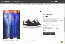 .miss chelsea. Tifi Trainers Black