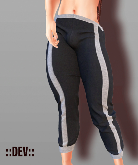 SiK More Fair Joggers Bulge Black - Fitness Nana