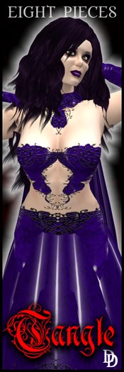 Dare Designs: Tangle - purple