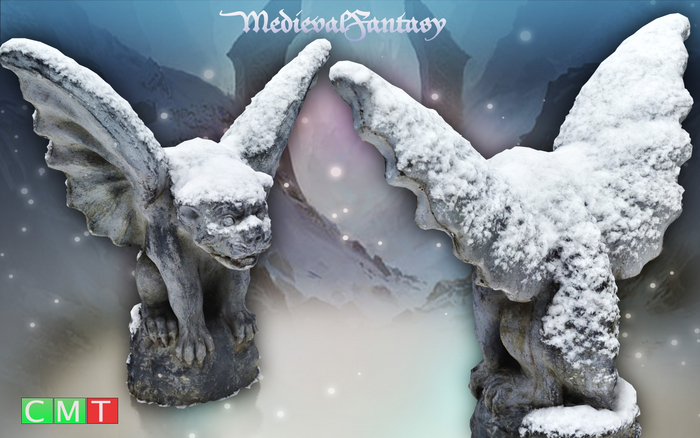 [MF] Creepy Snowy Gargoyle(boxed)