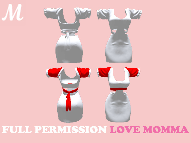 M055-SHORT DRESS LOVE MOMMA
