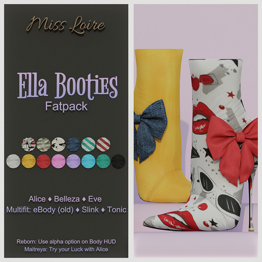 .: Miss Loire :. Booties *Ella*  MegaPack