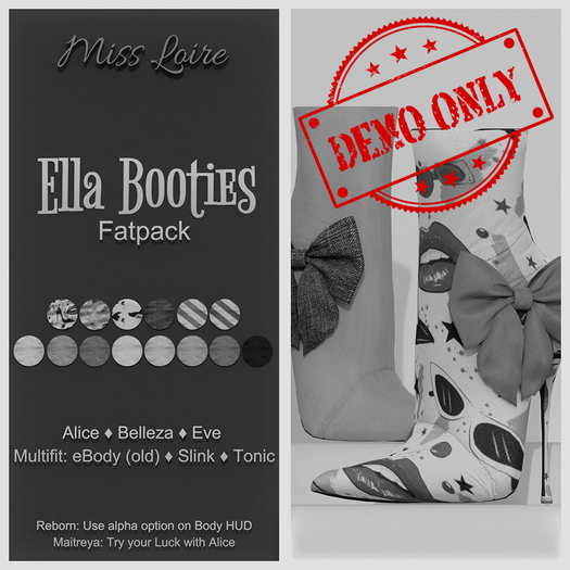 DEMO .: Miss Loire :. Booties *Ella*  MegaPack
