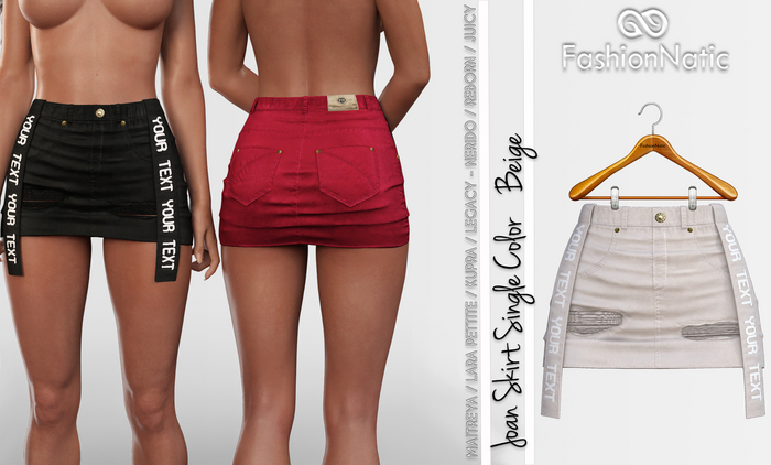 Joan Skirt Beige - Maitreya Lara, Lara Petite, Kupra Original, Legacy, Reborn, Juicy - FashionNatic