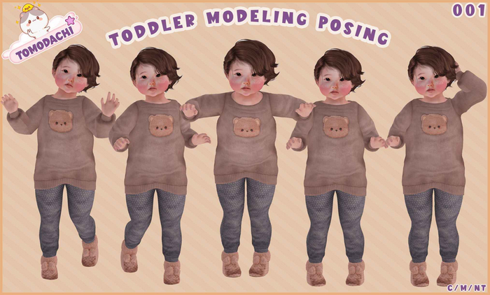 [Tomodachi] Unpacker [Model Poses 001]