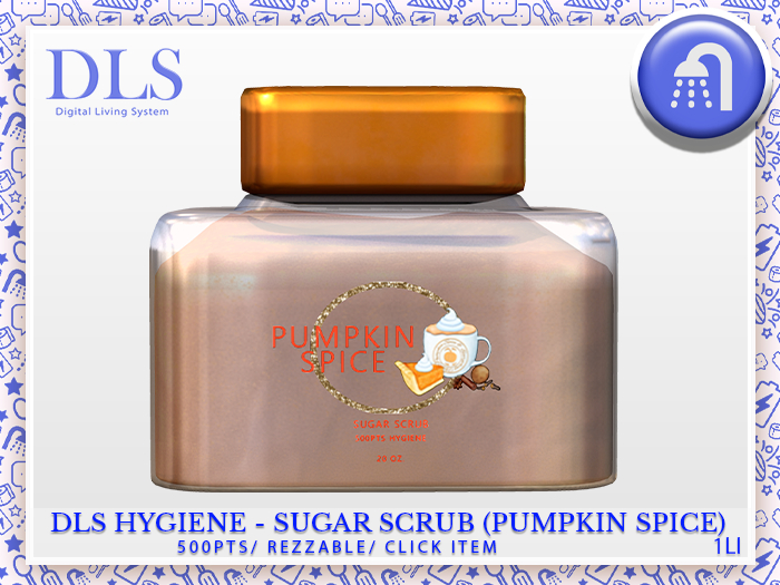 DLS Hygiene 2.0 - Sugar Scrub (Pumpkin Spice)