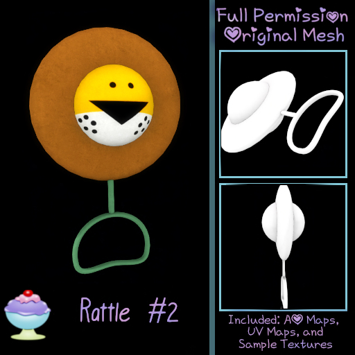 [Sherbert] Full Perm Rattle #2 (ADD)