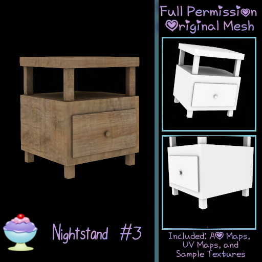 [Sherbert] Full Perm Nightstand #3 (ADD)
